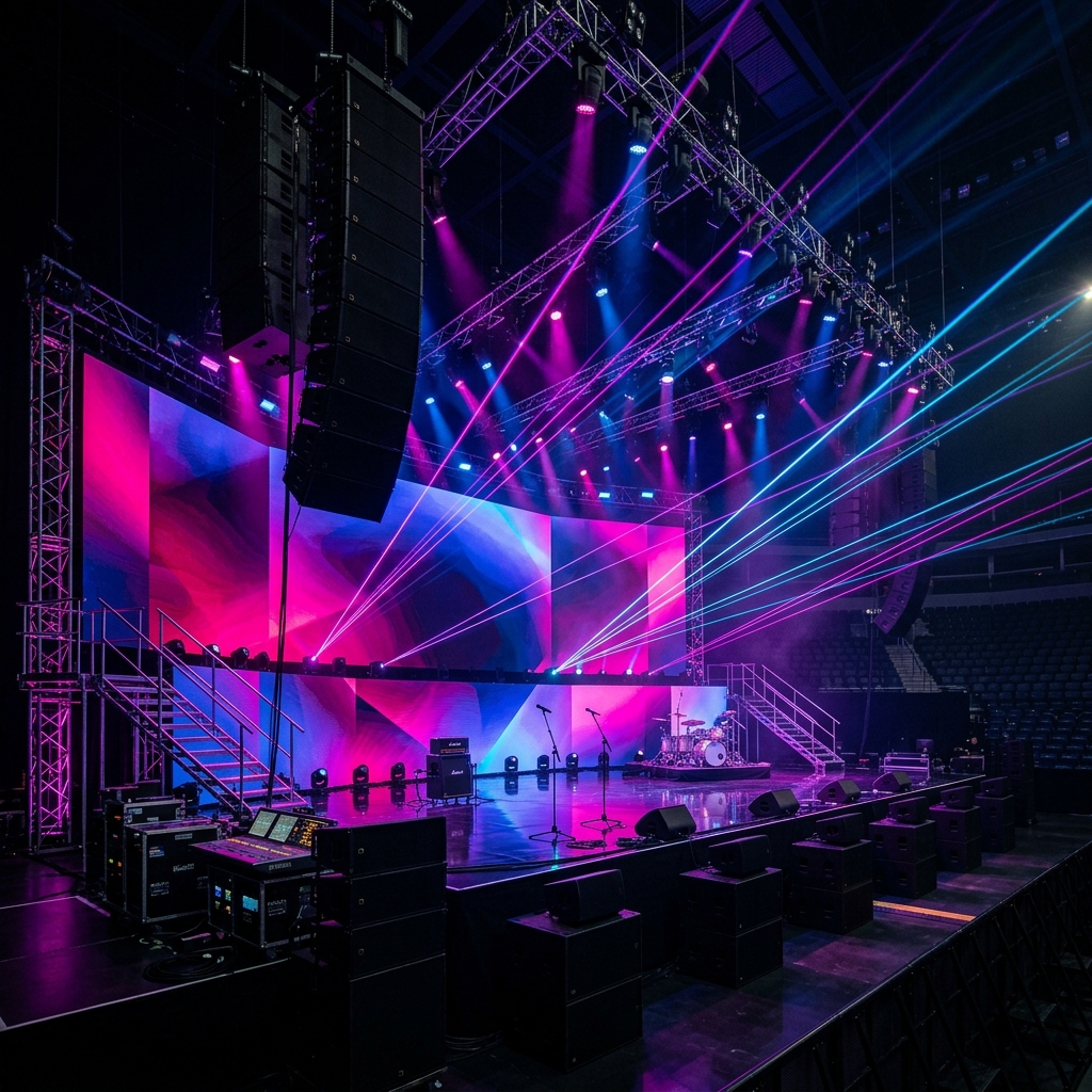 Producción técnica de eventos premium en Mendoza